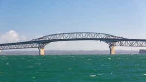 Auckland Harbour Bridge Sunny Day Wallpaper