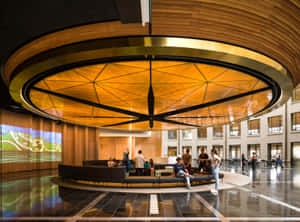 Auckland Museum Grand Lobby Interior Wallpaper