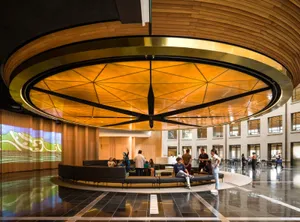 Auckland Museum Grand Lobby Interior Wallpaper