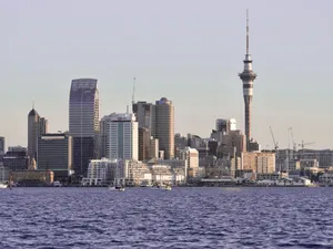 Auckland Skylinewith Sky Tower Wallpaper