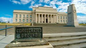 Auckland War Memorial Museum Consecrated Ground Wallpaper