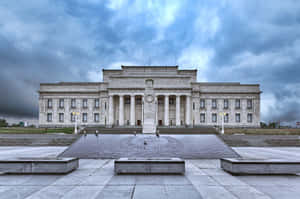 Auckland War Memorial Museum Exterior Wallpaper