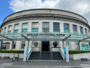 Auckland War Memorial Museum Exterior Wallpaper