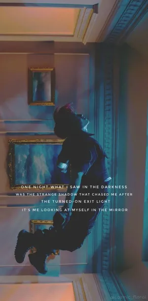 Audacious Man Floating Wallpaper