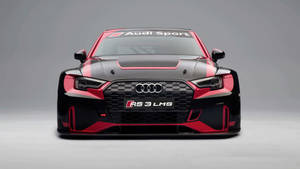 Audi Rs 3 Lms Front View Wallpaper