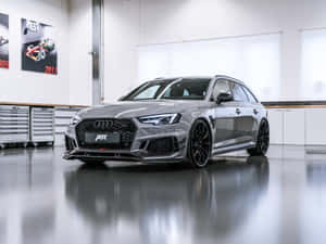 Audi Rs4: A Powerful Beauty Wallpaper