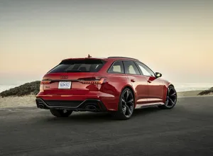 Audi Rs6 In Its Natural Habitat Wallpaper