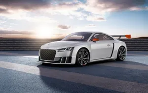 Audi Tt On The Streets Wallpaper