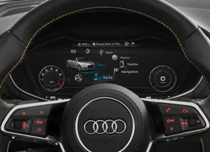 Audi Virtual Cockpit Steering Wheel View Wallpaper