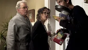 Aunt May In A Heartwarming Moment Wallpaper