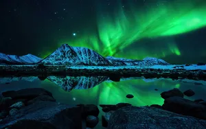Aurora Borealis 1280 X 800 Wallpaper Wallpaper