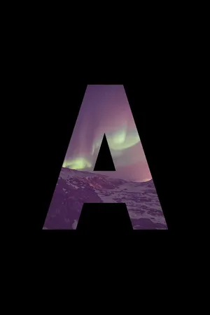 Aurora Borealis On Capital Letter A Wallpaper