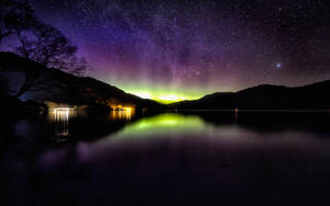 Aurora Borealis Scotland Wallpaper