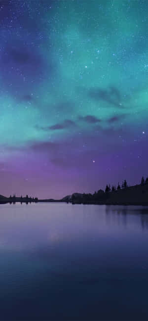 Aurora Calms Wallpaper