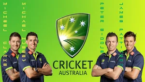 Australia Cricket Players Poster Wallpaper