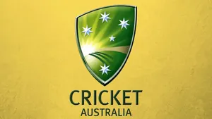Australia Cricket Poster Logo Wallpaper