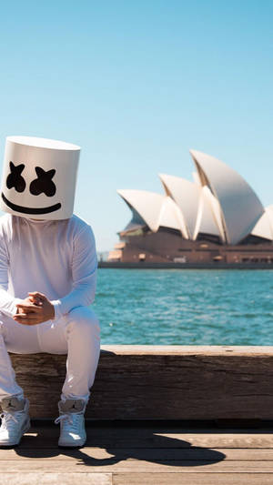 Australia Marshmello Iphone Wallpaper