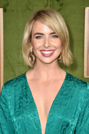 Australian Actress Ashleigh Brewer In A Casual Look Wallpaper