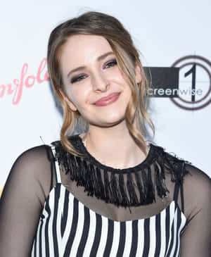 Australian Actress Ashleigh Cummings Portrait Wallpaper