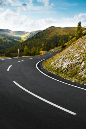 Austrian Mountain Road Best 4k Wallpaper