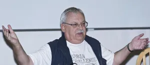 Author Giving Speech Wallpaper