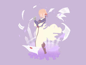 Auto Memory Doll Violent Evergarden Minimal Anime Wallpaper