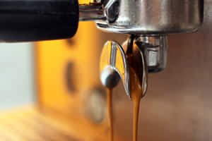 Automatic Espresso Coffee Machine Wallpaper