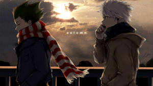 Autumn Gon And Killua 4k Wallpaper