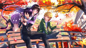 Autumn Noragami Artwork Wallpaper