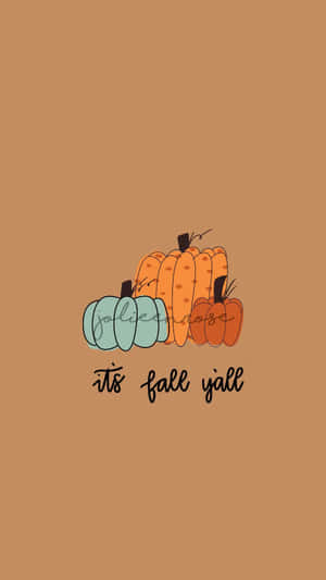 Autumn Pumpkins Lock Screen Wallpaper