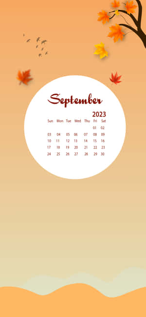 Autumn September2023 Calendar Wallpaper