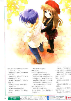 Autumn Stroll Yukine Miyazawa Wallpaper