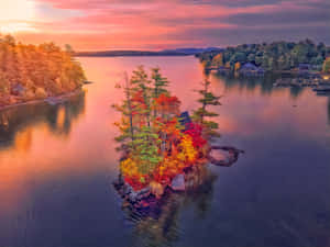 Autumnal_ Island_ Sunrise.jpg Wallpaper