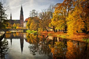 Autumnin Uppsala Sweden Wallpaper