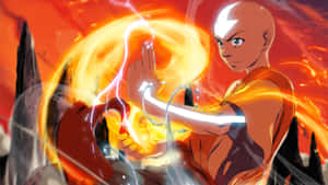 Avatar Aang Elemental Mastery Wallpaper