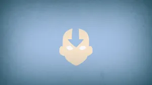 Avatar Aang Minimalist Icon Wallpaper