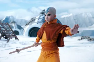 Avatar Aang Readyfor Battle Wallpaper