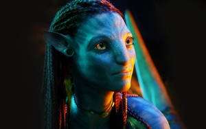 Avatar Neytiri In Love Wallpaper