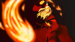 Avatar_ Roku_ Firebending_ Display Wallpaper