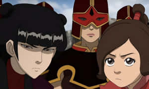 Avatar The Last Airbender Characters Focused Wallpaper