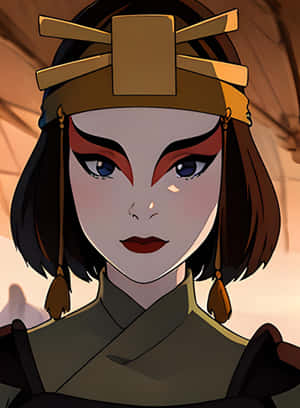 Avatar The Last Airbender Suki Portrait Wallpaper