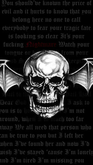 Avenged Sevenfold On Stage Wallpaper