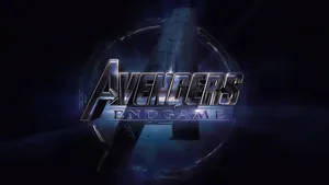Avenger 3d Endgame Logo Wallpaper