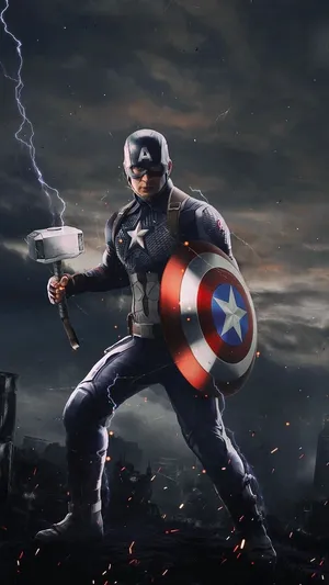 Avenger Captain America Worthy Wallpaper