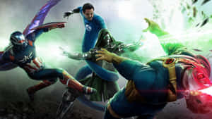 Avengers Doomsday Battle Wallpaper