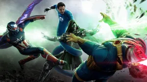 Avengers Doomsday Battle Wallpaper