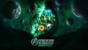 Avengers Doomsday Cosmic Battle Wallpaper