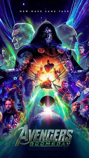 Avengers Doomsday Epic Battle Wallpaper