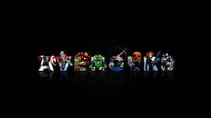 Avengers Laptop Typography Art Wallpaper