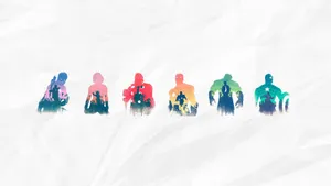 Avengers Minimalist Desktop Wallpaper